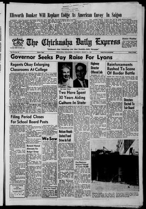 The Chickasha Daily Express (Chickasha, Okla.), Vol. 75, No. 24, Ed. 1 Thursday, March 16, 1967