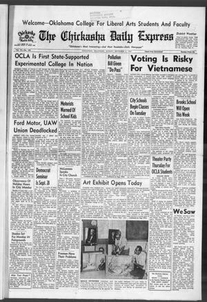 The Chickasha Daily Express (Chickasha, Okla.), Vol. 75, No. 168, Ed. 1 Sunday, September 3, 1967