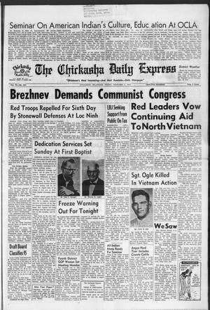 The Chickasha Daily Express (Chickasha, Okla.), Vol. 75, No. 221, Ed. 1 Friday, November 3, 1967