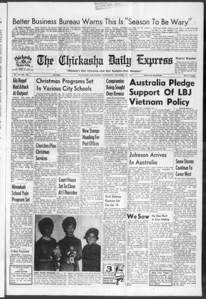 The Chickasha Daily Express (Chickasha, Okla.), Vol. 75, No. 261, Ed. 1 Wednesday, December 20, 1967