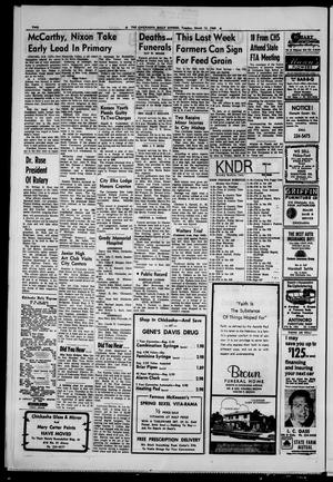 The Chickasha Daily Express (Chickasha, Okla.), Vol. 76, No. 19, Ed. 1 Tuesday, March 12, 1968