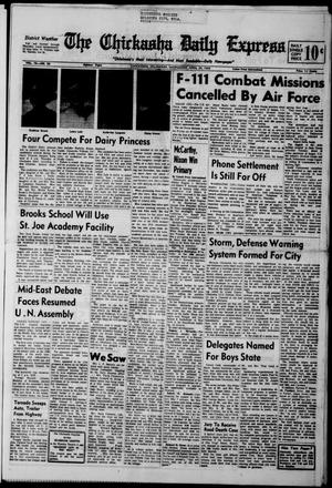 The Chickasha Daily Express (Chickasha, Okla.), Vol. 76, No. 56, Ed. 1 Wednesday, April 24, 1968