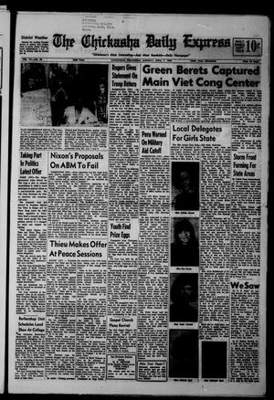 The Chickasha Daily Express (Chickasha, Okla.), Vol. 77, No. 40, Ed. 1 Monday, April 7, 1969