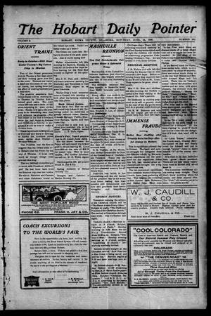 The Hobart Daily Pointer (Hobart, Okla.), Vol. 2, No. 282, Ed. 1 Saturday, June 18, 1904
