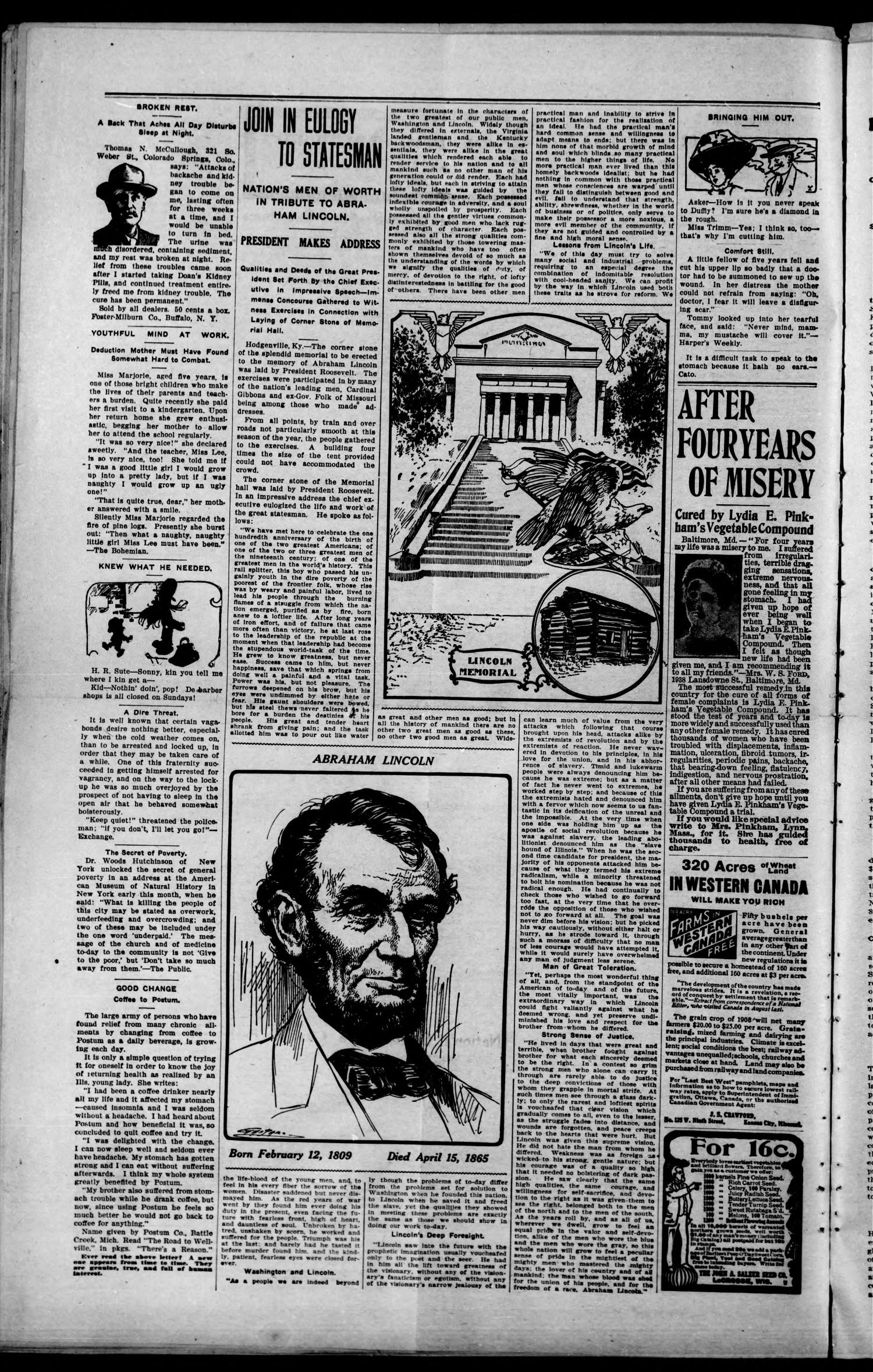 The Cimarron Courier. (Boise City, Okla.), Vol. 2, No. 33, Ed. 1 Friday, February 26, 1909
                                                
                                                    [Sequence #]: 2 of 4
                                                