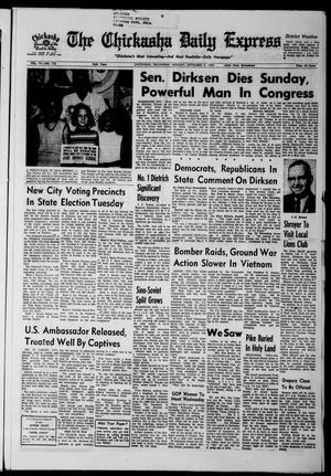 The Chickasha Daily Express (Chickasha, Okla.), Vol. 77, No. 172, Ed. 1 Monday, September 8, 1969