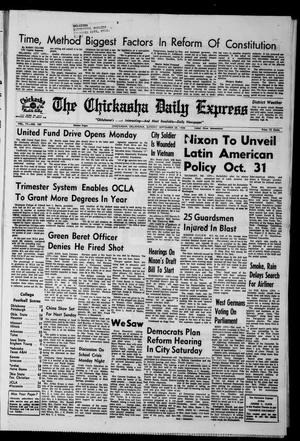 The Chickasha Daily Express (Chickasha, Okla.), Vol. 77, No. 189, Ed. 1 Sunday, September 28, 1969