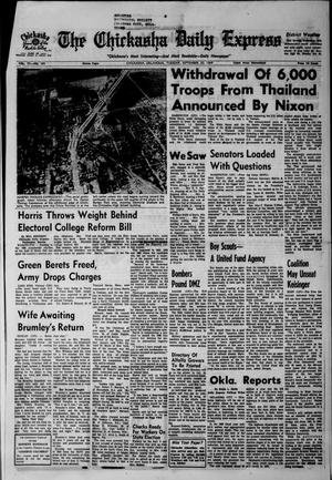 The Chickasha Daily Express (Chickasha, Okla.), Vol. 77, No. 191, Ed. 1 Tuesday, September 30, 1969