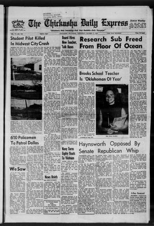 The Chickasha Daily Express (Chickasha, Okla.), Vol. 77, No. 198, Ed. 1 Wednesday, October 8, 1969