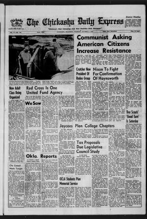 The Chickasha Daily Express (Chickasha, Okla.), Vol. 77, No. 199, Ed. 1 Thursday, October 9, 1969