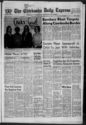 The Chickasha Daily Express (Chickasha, Okla.), Vol. 77, No. 202, Ed. 1 Monday, October 13, 1969