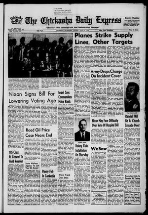 The Chickasha Daily Express (Chickasha, Okla.), Vol. 78, No. 105, Ed. 1 Tuesday, June 23, 1970