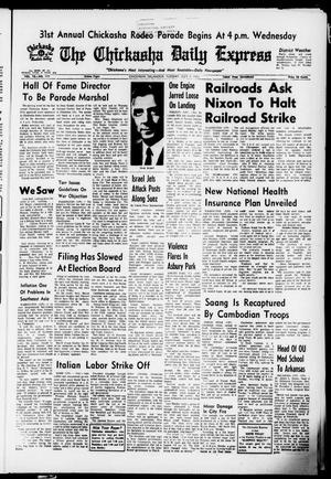 The Chickasha Daily Express (Chickasha, Okla.), Vol. 78, No. 117, Ed. 1 Tuesday, July 7, 1970