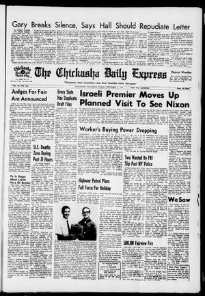 Primary view of object titled 'The Chickasha Daily Express (Chickasha, Okla.), Vol. 78, No. 168, Ed. 1 Friday, September 4, 1970'.