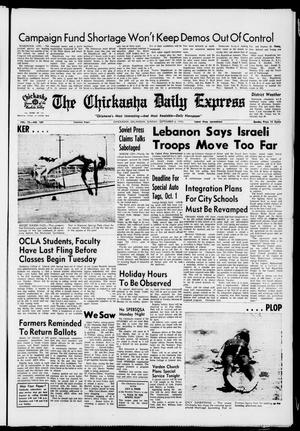 The Chickasha Daily Express (Chickasha, Okla.), Vol. 78, No. 169, Ed. 1 Sunday, September 6, 1970