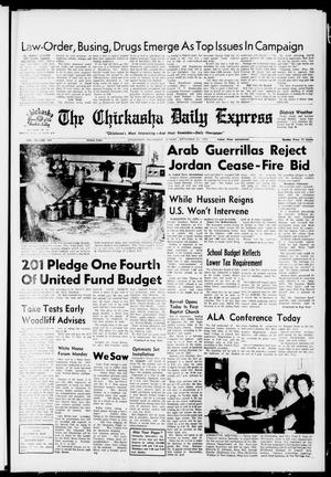 The Chickasha Daily Express (Chickasha, Okla.), Vol. 78, No. 181, Ed. 1 Sunday, September 20, 1970