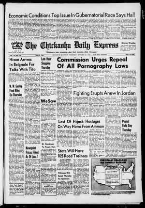 The Chickasha Daily Express (Chickasha, Okla.), Vol. 78, No. 190, Ed. 1 Wednesday, September 30, 1970