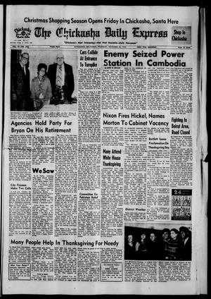 The Chickasha Daily Express (Chickasha, Okla.), Vol. 78, No. 242, Ed. 1 Thursday, November 26, 1970