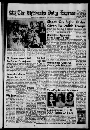 The Chickasha Daily Express (Chickasha, Okla.), Vol. 79, No. 261, Ed. 1 Friday, December 18, 1970