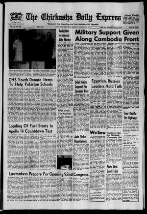 The Chickasha Daily Express (Chickasha, Okla.), Vol. 78, No. 286, Ed. 1 Monday, January 18, 1971