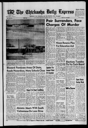 The Chickasha Daily Express (Chickasha, Okla.), Vol. 79, No. 4, Ed. 1 Monday, February 22, 1971