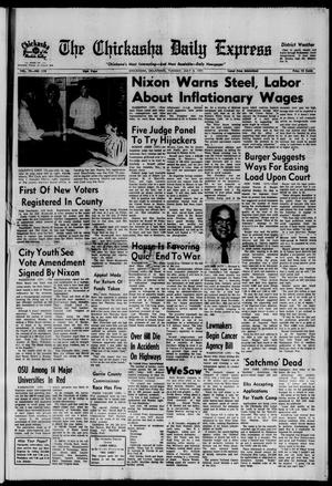 The Chickasha Daily Express (Chickasha, Okla.), Vol. 79, No. 119, Ed. 1 Tuesday, July 6, 1971