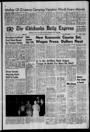 The Chickasha Daily Express (Chickasha, Okla.), Vol. 79, No. 154, Ed. 1 Monday, August 16, 1971