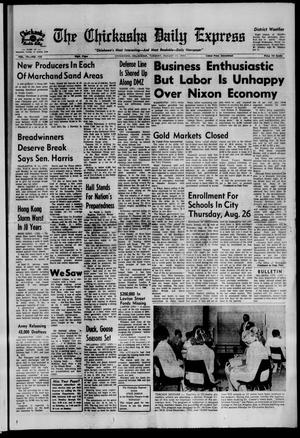 The Chickasha Daily Express (Chickasha, Okla.), Vol. 79, No. 155, Ed. 1 Tuesday, August 17, 1971