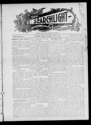 Primary view of object titled 'The Searchlight (Guthrie, Okla.), Vol. 4, No. 387, Ed. 1 Tuesday, May 15, 1906'.