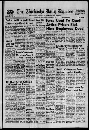 The Chickasha Daily Express (Chickasha, Okla.), Vol. 79, No. 178, Ed. 1 Monday, September 13, 1971