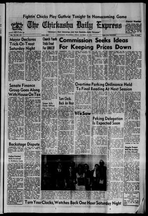 The Chickasha Daily Express (Chickasha, Okla.), Vol. 79, No. 218, Ed. 1 Friday, October 29, 1971