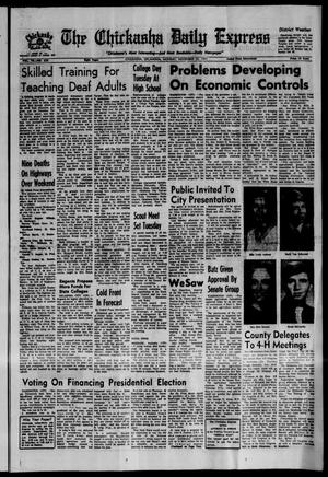 The Chickasha Daily Express (Chickasha, Okla.), Vol. 79, No. 228, Ed. 1 Monday, November 22, 1971