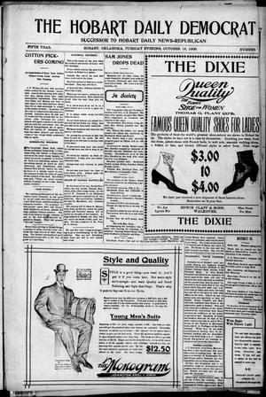 The Hobart Daily Democrat (Hobart, Okla.), Vol. 5, No. 79, Ed. 1 Tuesday, October 16, 1906