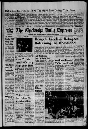 The Chickasha Daily Express (Chickasha, Okla.), Vol. 79, No. 253, Ed. 1 Wednesday, December 22, 1971