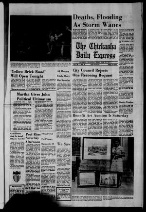 Primary view of object titled 'The Chickasha Daily Express (Chickasha, Okla.), Vol. 80, No. 96, Ed. 1 Friday, June 23, 1972'.