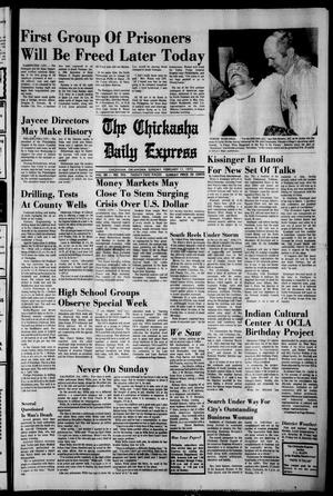 The Chickasha Daily Express (Chickasha, Okla.), Vol. 80, No. 293, Ed. 1 Sunday, February 11, 1973