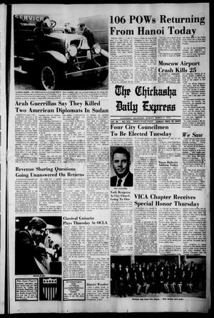 The Chickasha Daily Express (Chickasha, Okla.), Vol. 80, No. 312, Ed. 1 Sunday, March 4, 1973