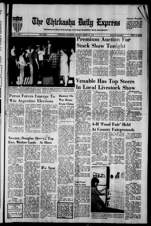 The Chickasha Daily Express (Chickasha, Okla.), Vol. 81, No. 7, Ed. 1 Monday, March 12, 1973