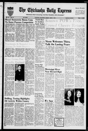 The Chickasha Daily Express (Chickasha, Okla.), Vol. 81, No. 23, Ed. 1 Monday, April 2, 1973