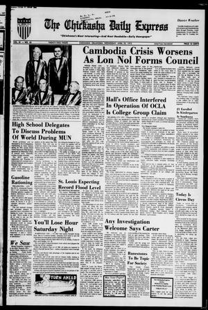 The Chickasha Daily Express (Chickasha, Okla.), Vol. 81, No. 43, Ed. 1 Wednesday, April 25, 1973