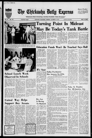 The Chickasha Daily Express (Chickasha, Okla.), Vol. 81, No. 193, Ed. 1 Thursday, October 18, 1973