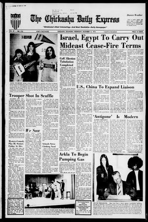 The Chickasha Daily Express (Chickasha, Okla.), Vol. 81, No. 215, Ed. 1 Wednesday, November 14, 1973