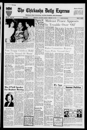 The Chickasha Daily Express (Chickasha, Okla.), Vol. 81, No. 296, Ed. 1 Monday, February 18, 1974