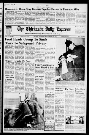 The Chickasha Daily Express (Chickasha, Okla.), Vol. 81, No. 301, Ed. 1 Sunday, February 24, 1974
