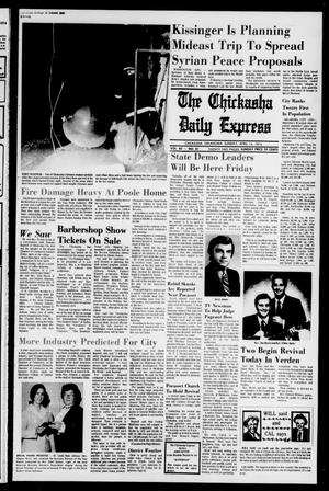 The Chickasha Daily Express (Chickasha, Okla.), Vol. 82, No. 31, Ed. 1 Sunday, April 14, 1974