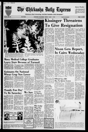 The Chickasha Daily Express (Chickasha, Okla.), Vol. 82, No. 81, Ed. 1 Tuesday, June 11, 1974