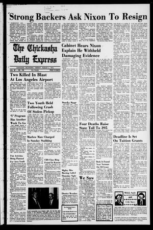 The Chickasha Daily Express (Chickasha, Okla.), Vol. 82, No. 128, Ed. 1 Tuesday, August 6, 1974