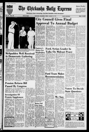 The Chickasha Daily Express (Chickasha, Okla.), Vol. 82, No. 143, Ed. 1 Friday, August 23, 1974
