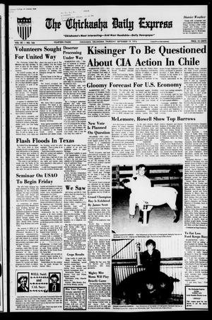 The Chickasha Daily Express (Chickasha, Okla.), Vol. 82, No. 166, Ed. 1 Thursday, September 19, 1974