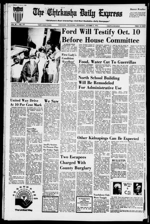 The Chickasha Daily Express (Chickasha, Okla.), Vol. 82, No. 177, Ed. 1 Wednesday, October 2, 1974
